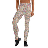 Pink Camouflage Yoga Leggings
