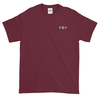 Human Carousel Embroidered Short-Sleeve T-Shirt
