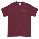 Human Carousel Embroidered Short-Sleeve T-Shirt