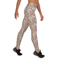Pink Camouflage Yoga Leggings