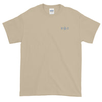 Human Carousel Embroidered Short-Sleeve T-Shirt
