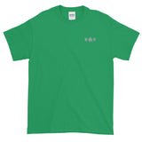 Human Carousel Embroidered Short-Sleeve T-Shirt