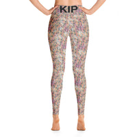 Pink Camouflage Yoga Leggings