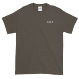 Human Carousel Embroidered Short-Sleeve T-Shirt