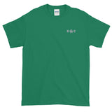 Human Carousel Embroidered Short-Sleeve T-Shirt
