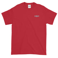 Human Carousel Embroidered Short-Sleeve T-Shirt