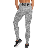 Grey Camouflage Yoga Leggings