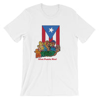 Puerto Rico Flag Short-Sleeve Unisex T-Shirt