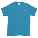 Human Carousel Embroidered Short-Sleeve T-Shirt