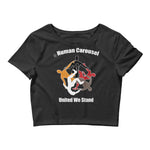 Human Carousel Women’s Crop Tee