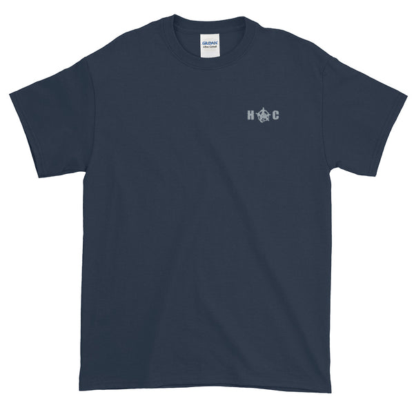 Human Carousel Embroidered Short-Sleeve T-Shirt